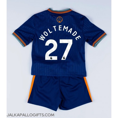 Newcastle United Nick Woltemade #27 Kolmas Peliasu Lasten 2025-26 Lyhythihainen (+ Lyhyet housut)